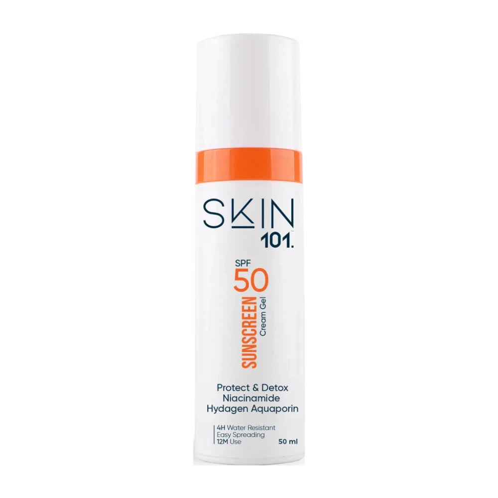 Skin 101 Sunscreen 50spf Cream Gel 50ml