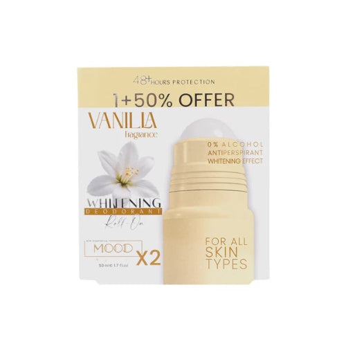 Mood Vanilla 50% Offer Roll On 50ml