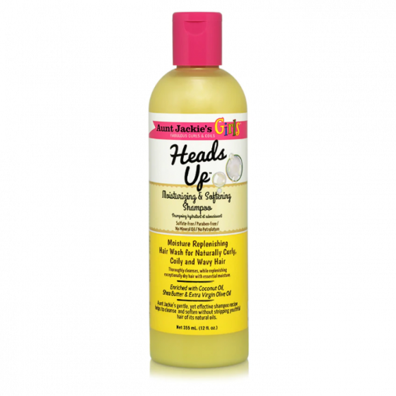 Aunt Jackies Kids Heads Up Softening Shampoo 355ml