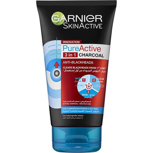 Garnier Pure Active 3in1 Charcoal 150ml