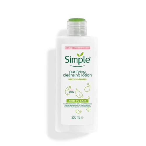 Simple Purifying Cleansing Lotion Kind To Skin 200ml