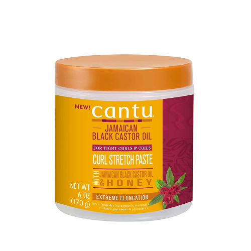 كانتو معجون الخروع الأسود الجامايكي لتجعيد الشعر 170 مل
