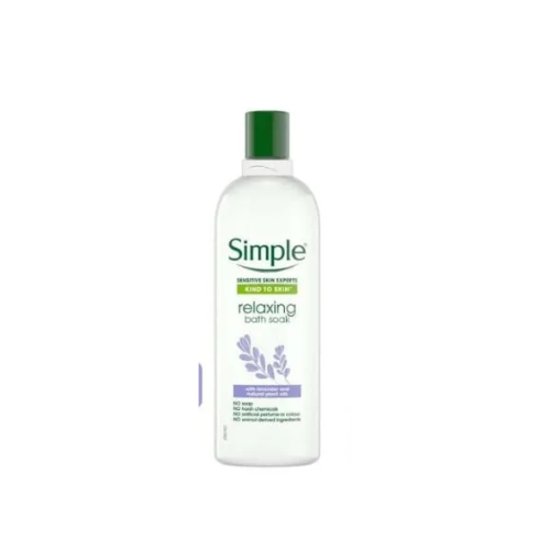 Simple Sensitive Relaxing Bath Soak S400ml