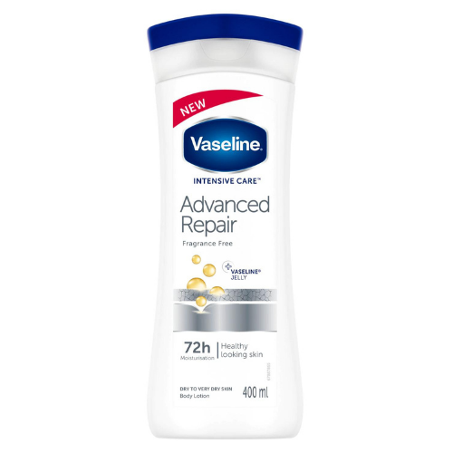 Vaseline Advanced Repair Fragrance Free Lotion 400ml