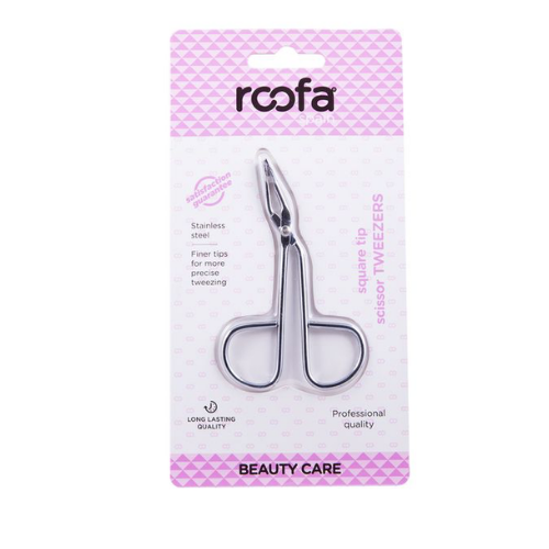 Roofa Square Tip Scissor Tweezers 015bc