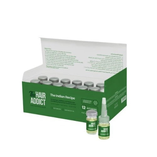 The Hair Addict Indian Hair Growth Recipe 12 Bottles