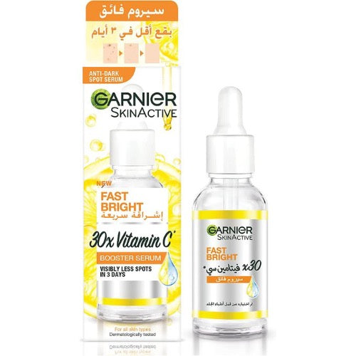 Garnier Fast Bright 30X Vitamin C Booster Serum 30ml