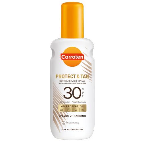 Carroten Protect&Tan 30spf Milk Spray 200ml