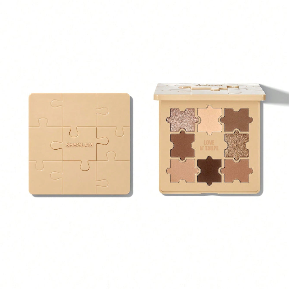 Sheglam Jazy Jigsaw Eyeshadow Palette 8ml Love N Taupe