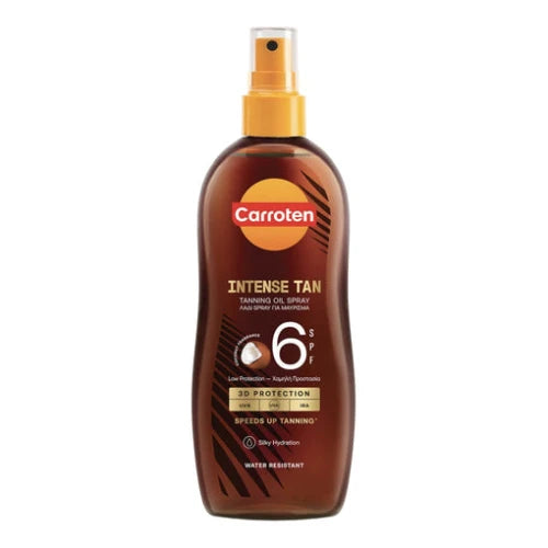 Carroten Intense Tan Tanning Oil 6spf Spray 200ml