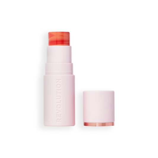 Revolution Silk Blush Blusher Stick Sunkissed Apricot