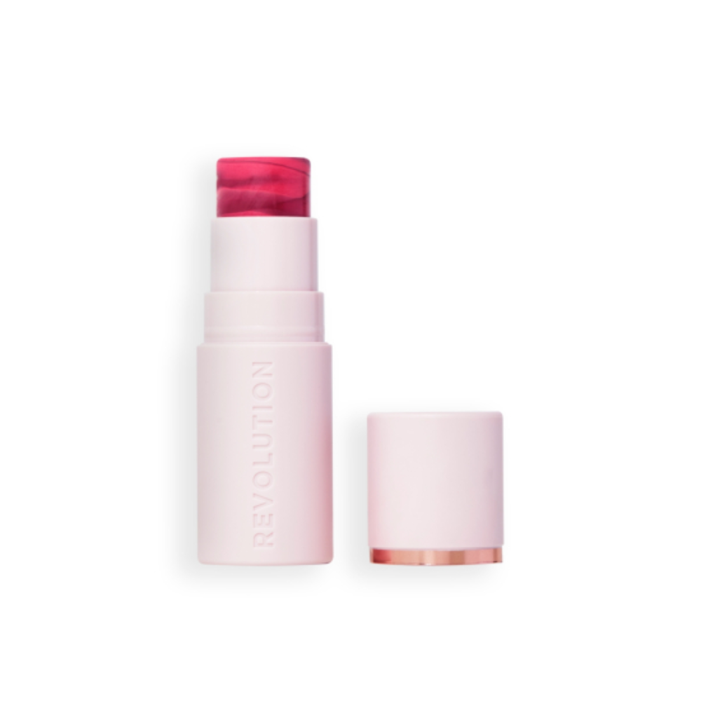 Revolution Silk Blush Blusher Stick Berry Flush