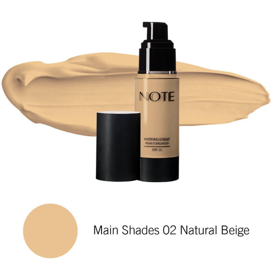 Note Mattifying Extreme Wear Foundation 002