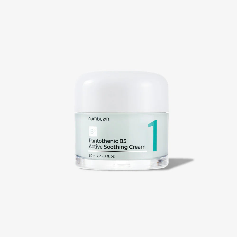Numbuzin No1 Pantothenic B5 Active Soothing Cream 80ml