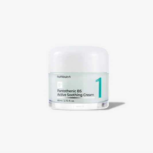 Numbuzin No1 Pantothenic B5 Active Soothing Cream 80ml