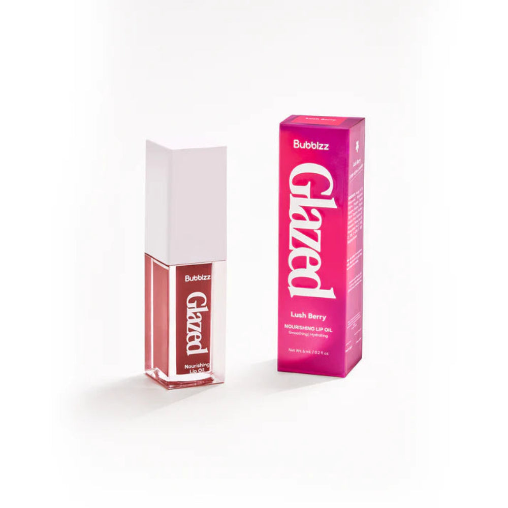 Bubblzz Glazed Nourishing Lip Oil 6ml Lush Berry