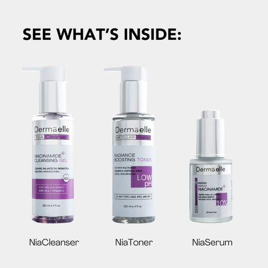 Dermaelle Niacinamide Advanced Serum Kit