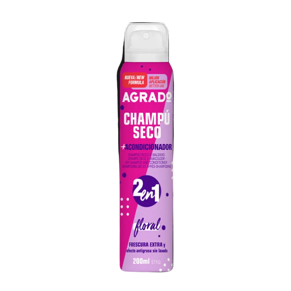 Agrado Floral 2in1 Dry Shampoo 200ml