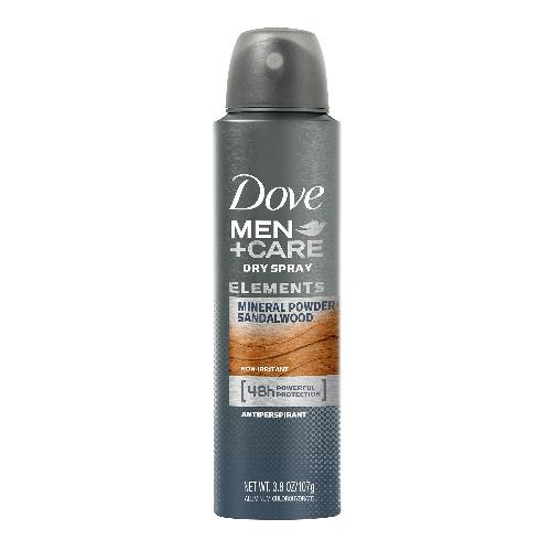 Dove Men Mineral Powder+Sandal Wood Spray 250ml