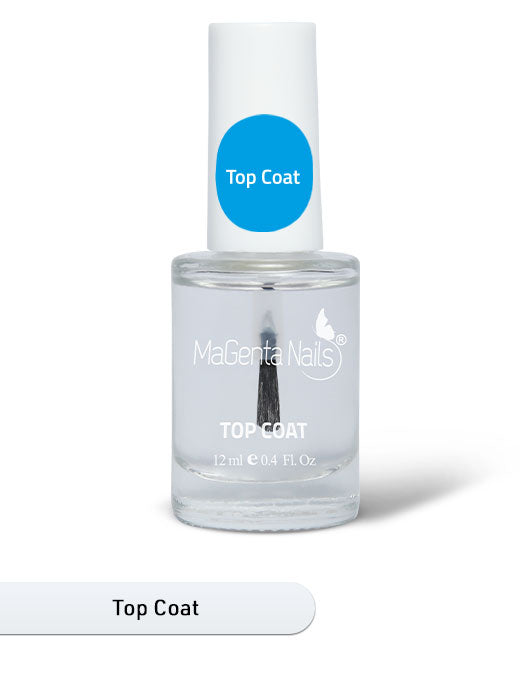Magenta Nail Top Coat