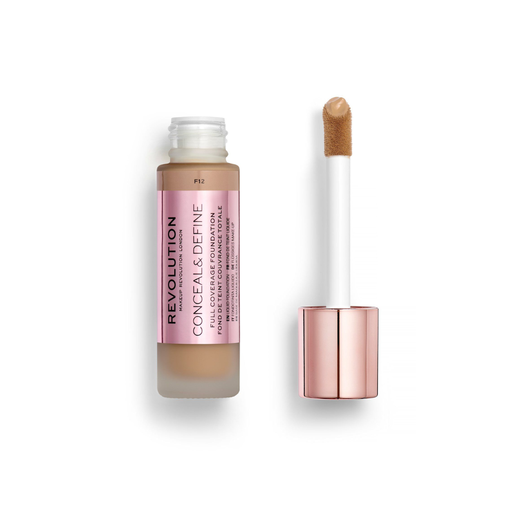 Revolution Conceal&Define Foundation 012
