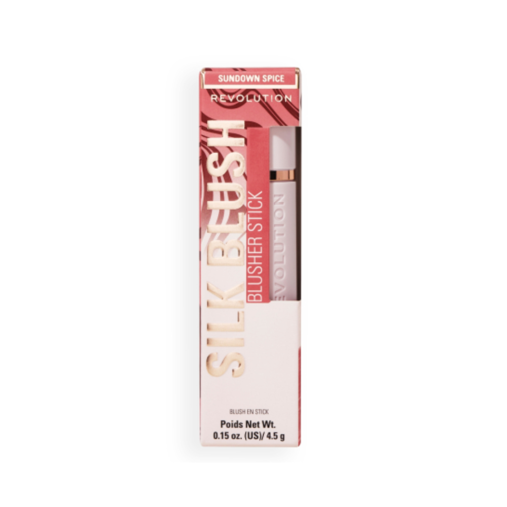 Revolution Silk Blush Blusher Stick Sundown Spice