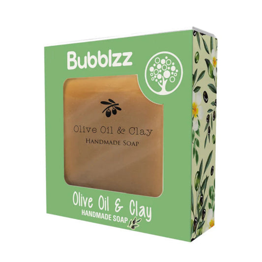 Bubblzz Olive Oil & Clay Soap 160ml