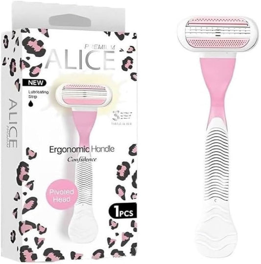Alice Ergonomic Handle Confidence 3 Blade Pink