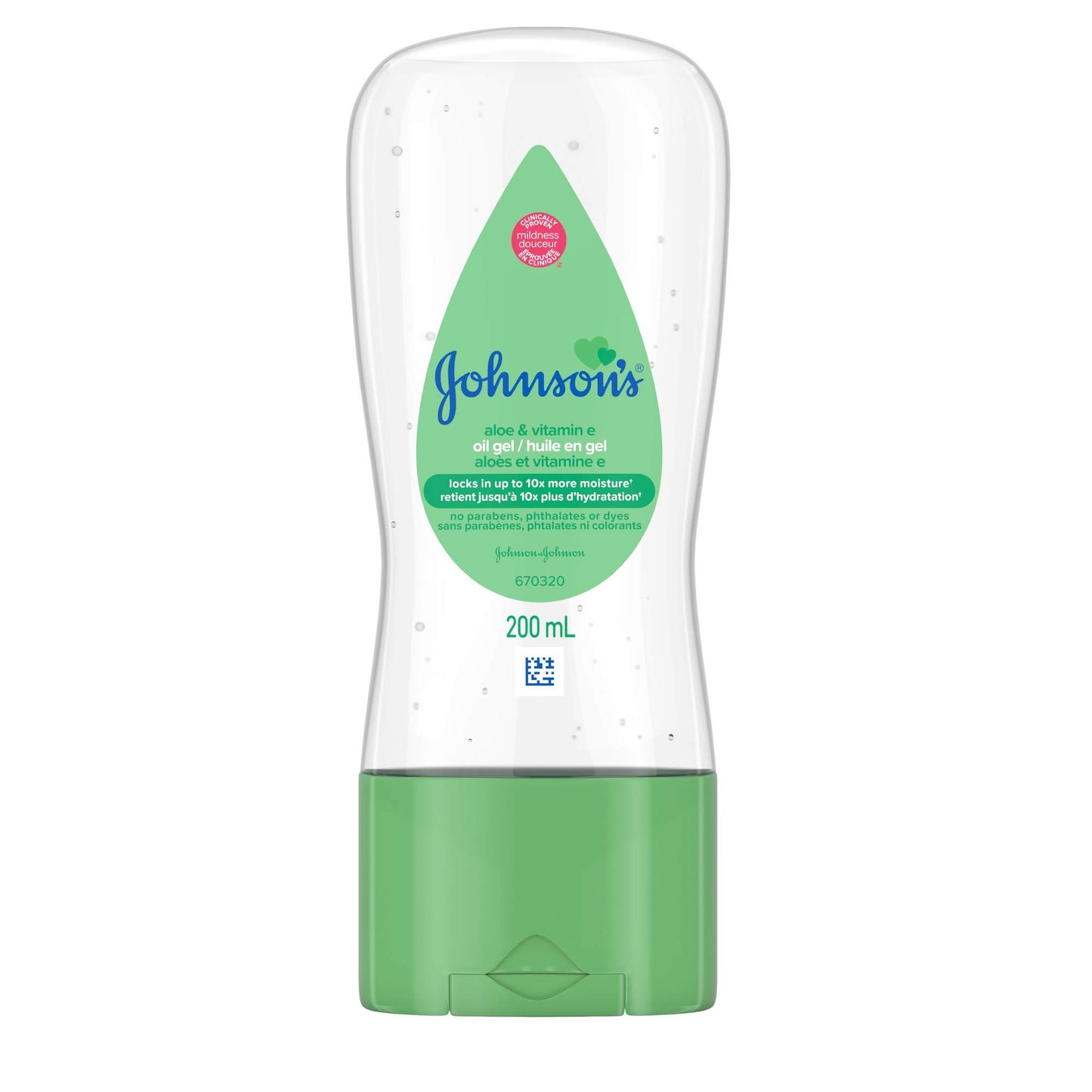 Johnsons Aloe Vera Oil Gel 200ml