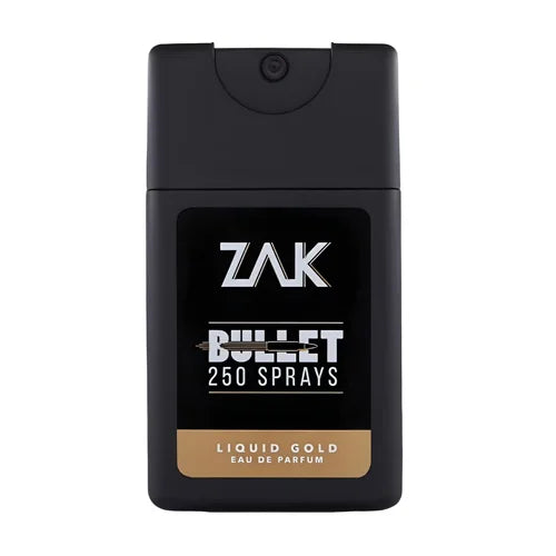 Zak Men Bullets Liquid Gold Perfume 25ml