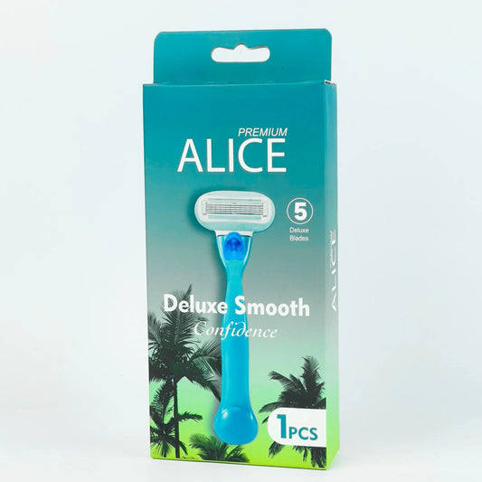 Alice Deluxe Smooth Confidence 5 Blade Turquoise