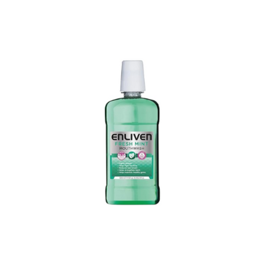 Enliven Fresh Mint Mouth Wash 500ml