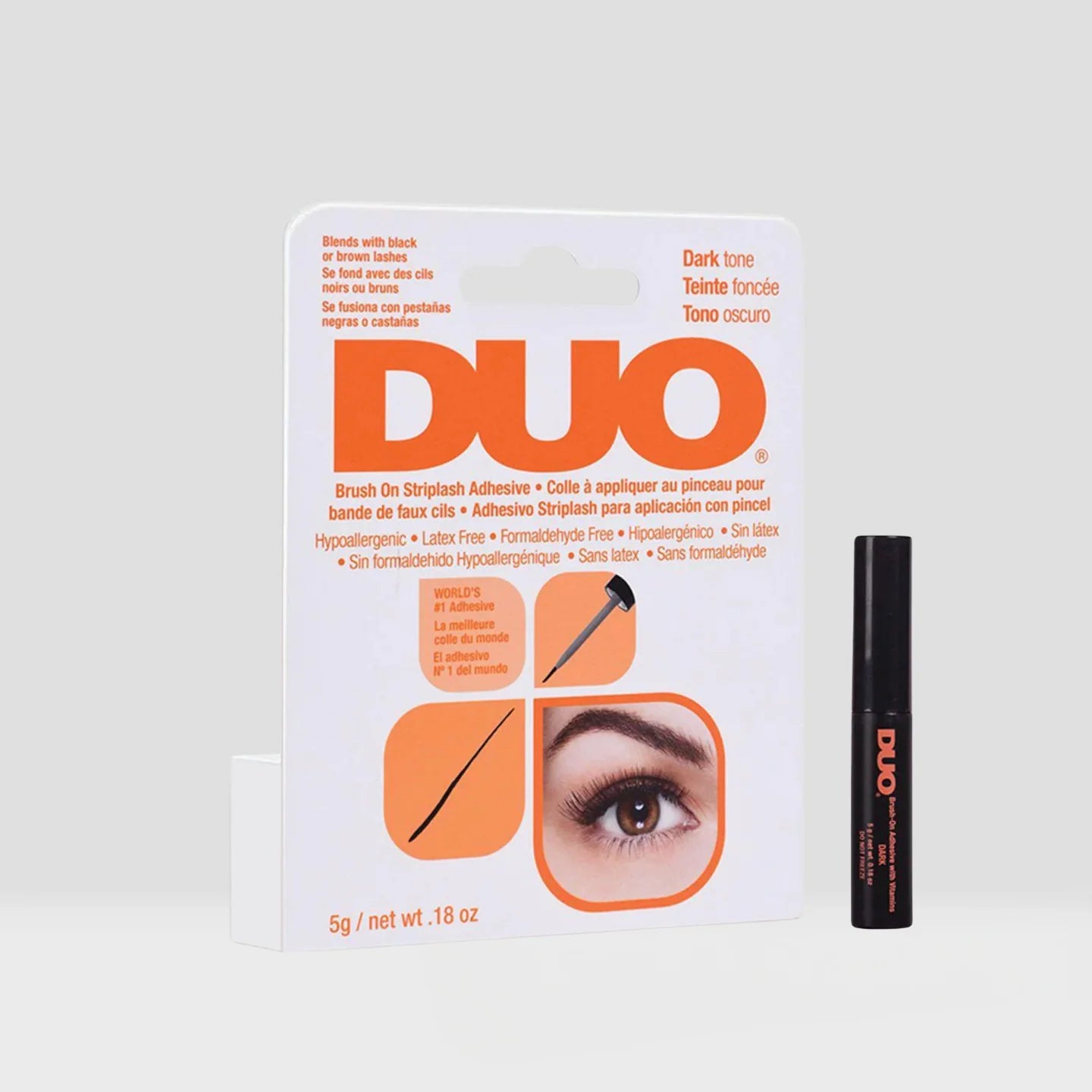 Duo Dark Brush On Striplash Glue 5ml