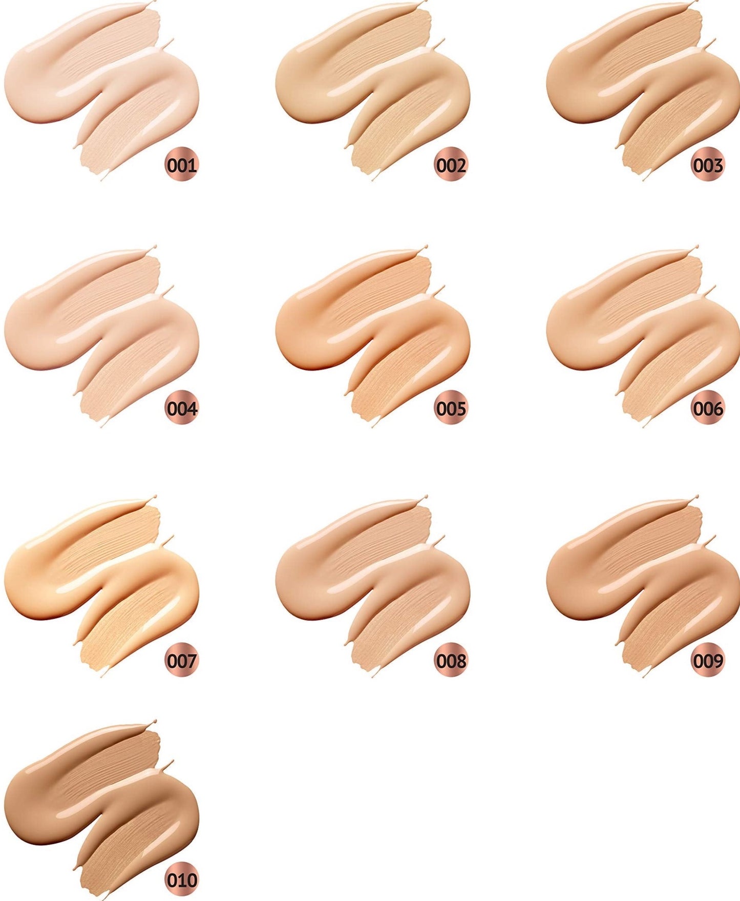 Top Face Instyle Perfect Coverage Foundation 001
