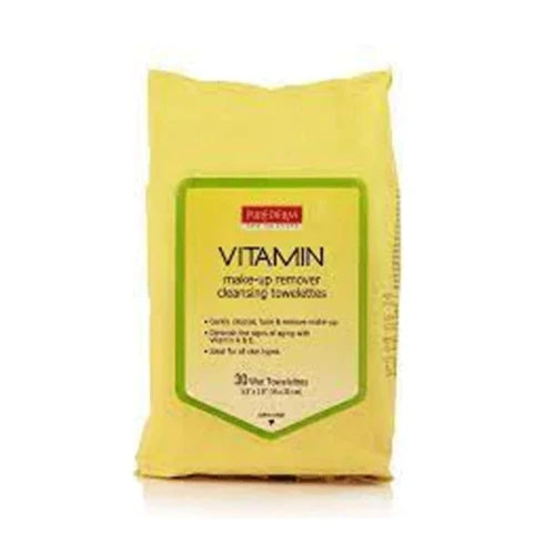 Purederm Vitamin Make Up Remover 30 Wipes