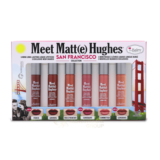 The Balm Meet Matte Hughes San Francisco Set
