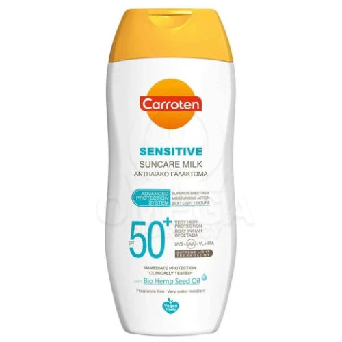 Carroten Sensitive 50+spf Milk Lotion 200ml