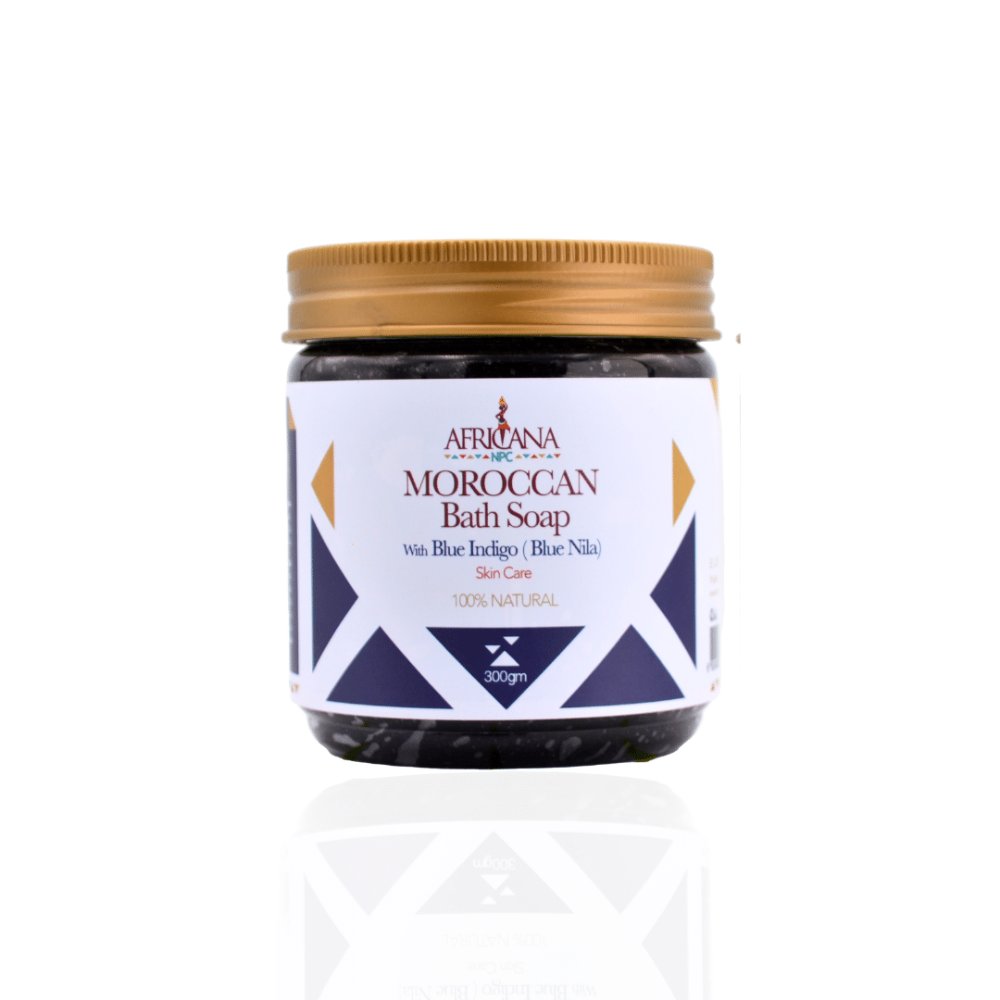 Africana NPC Moroccan Bath Soap 300ml Blue Indigo