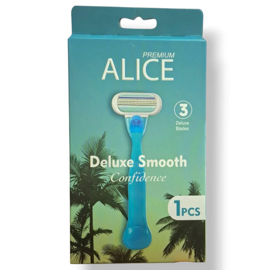 Alice Deluxe Smooth Confidence 3 Blade Turquoise