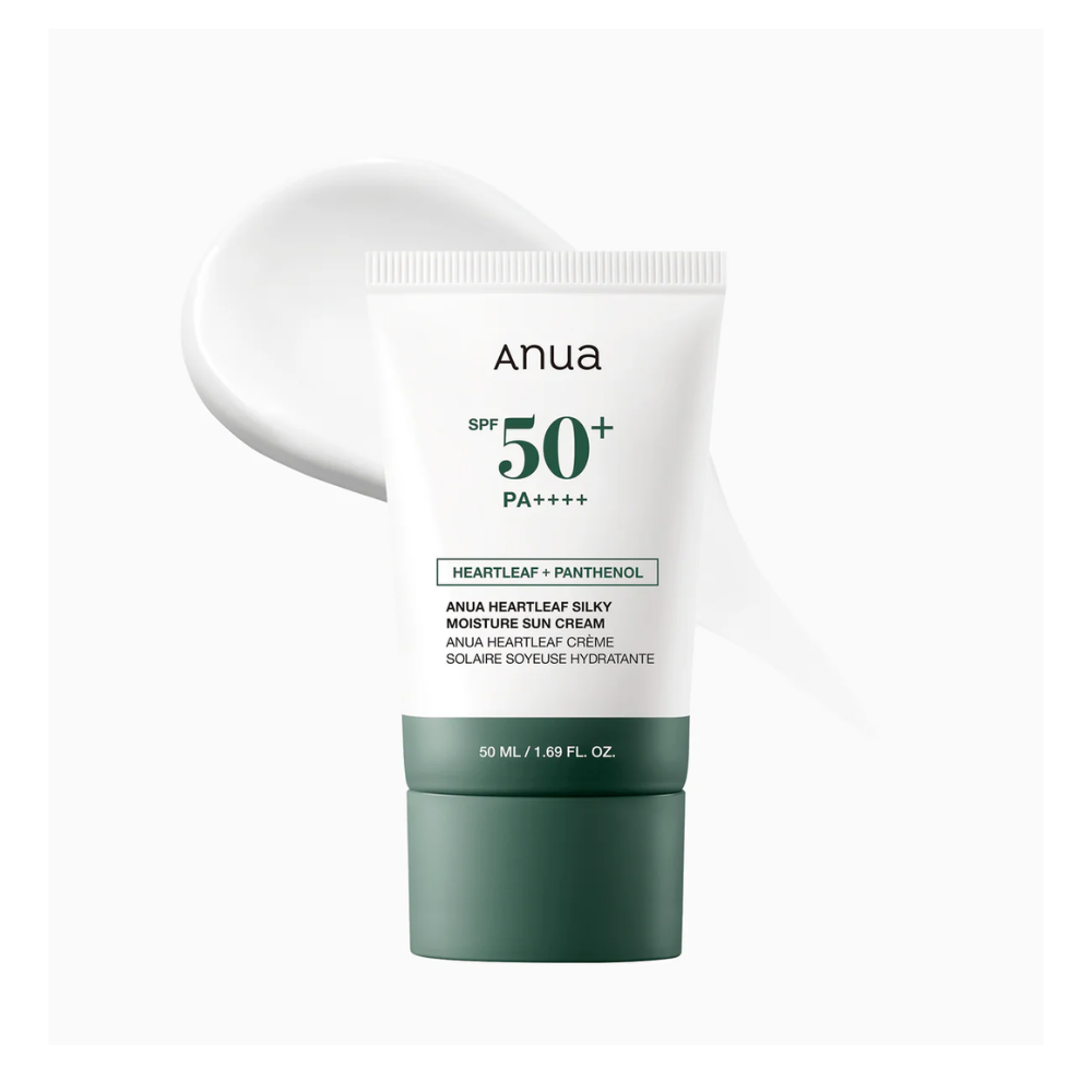 Anua Heartleaf Silky Moisture Sun Cream 50ml