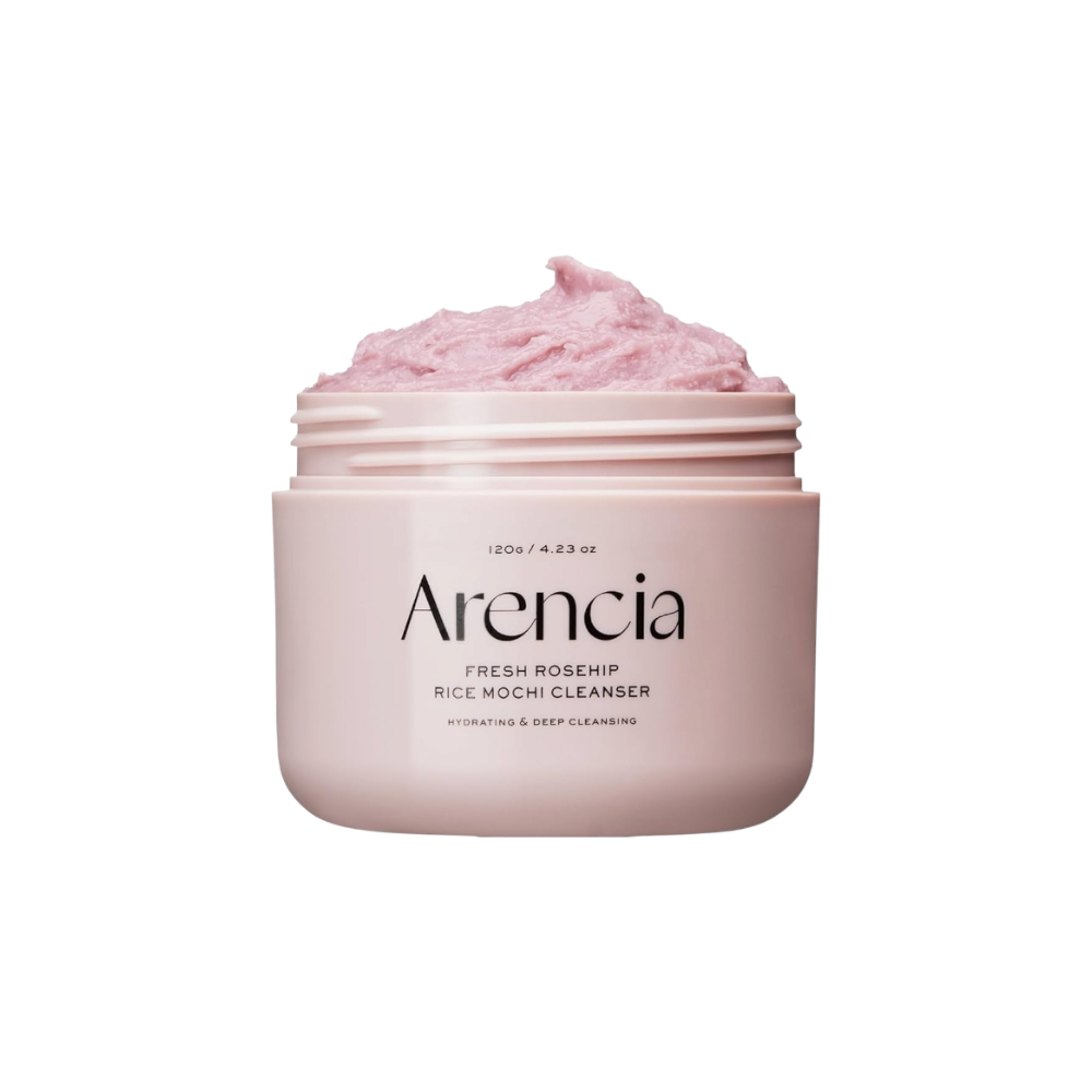 Arencia Rice Mochi Cleanser 120ml Fresh Rosehip