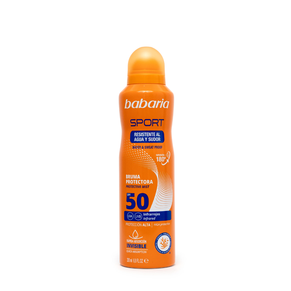 Babaria Sun 50spf Sport Spray 200ml