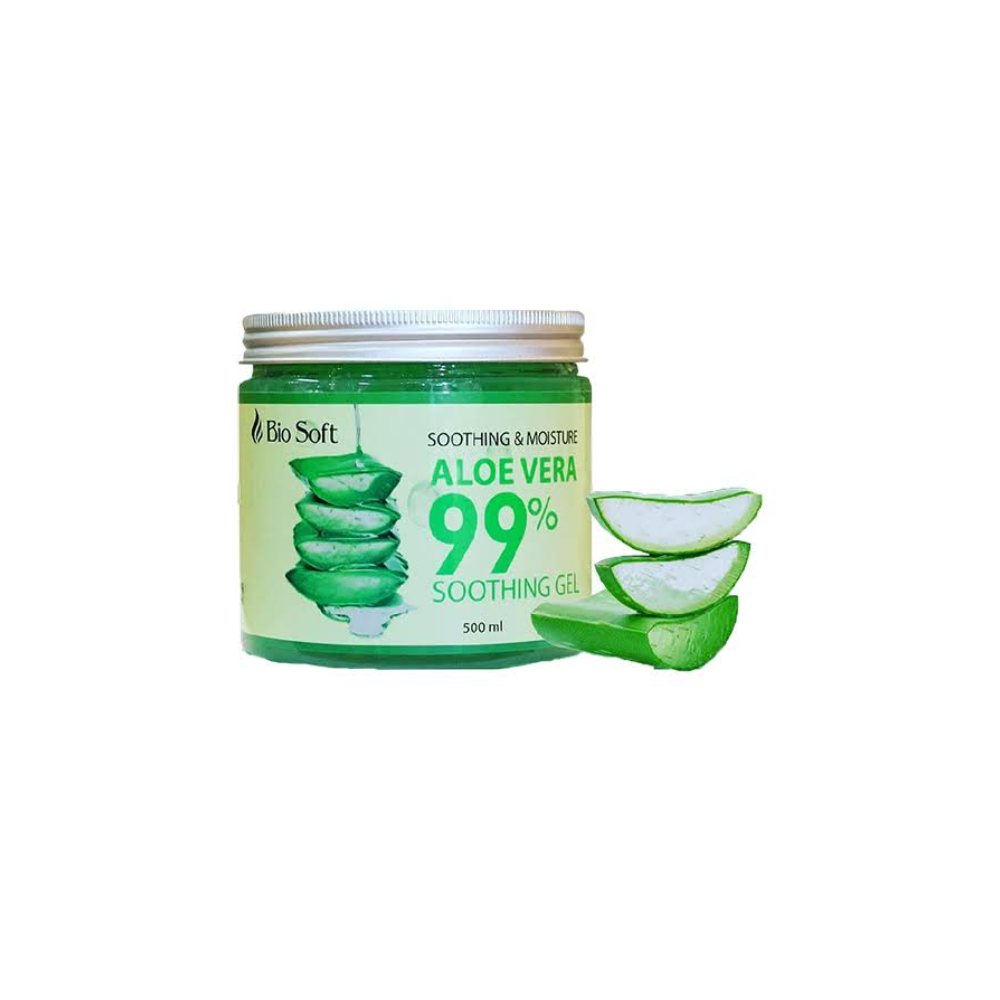 Bio Soft Aloe Vera 99% Soothing Gel 500ml