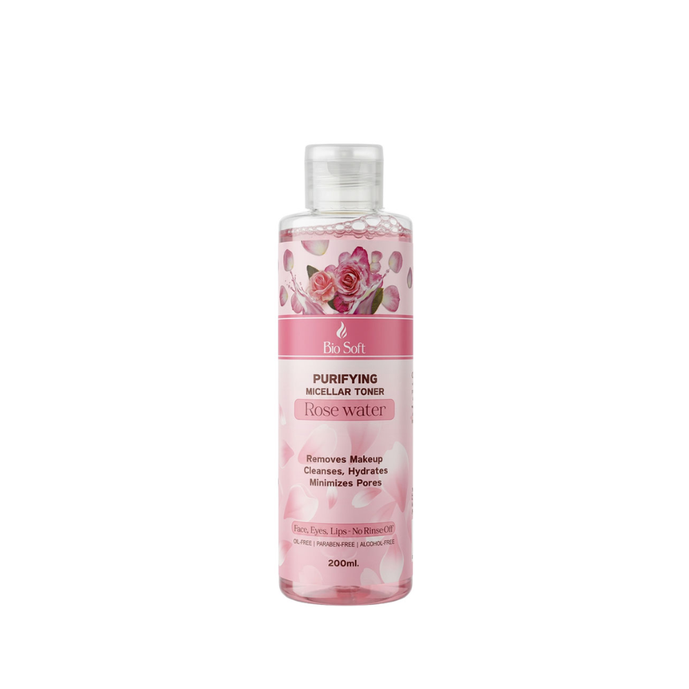 Bio Soft Purifying Micellar Toner 200ml Rose Water