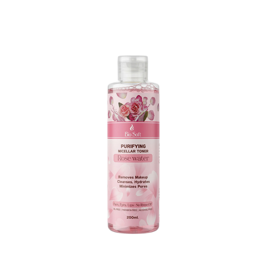 Bio Soft Purifying Micellar Toner 200ml Rose Water
