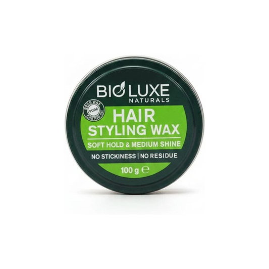 Bioluxe Soft Hold Green Styling Wax 100ml