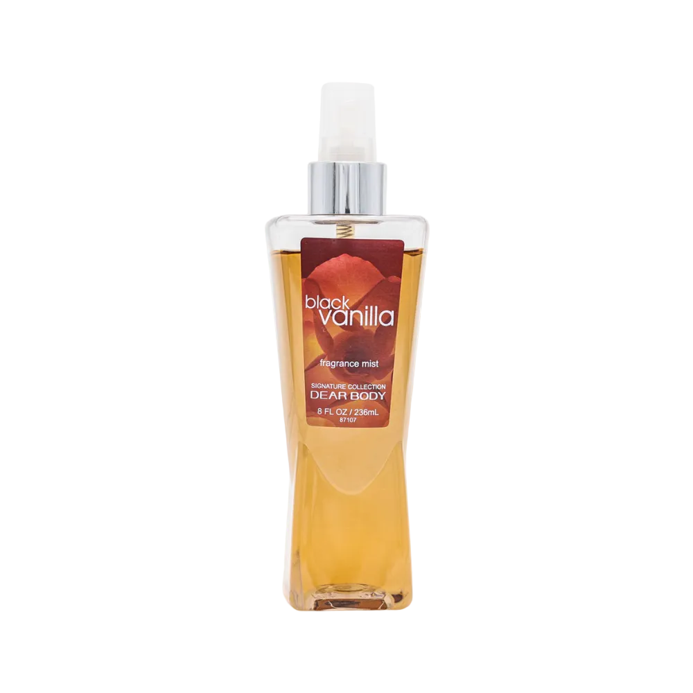 Dear Body  Mist 236ml Black Vanilla