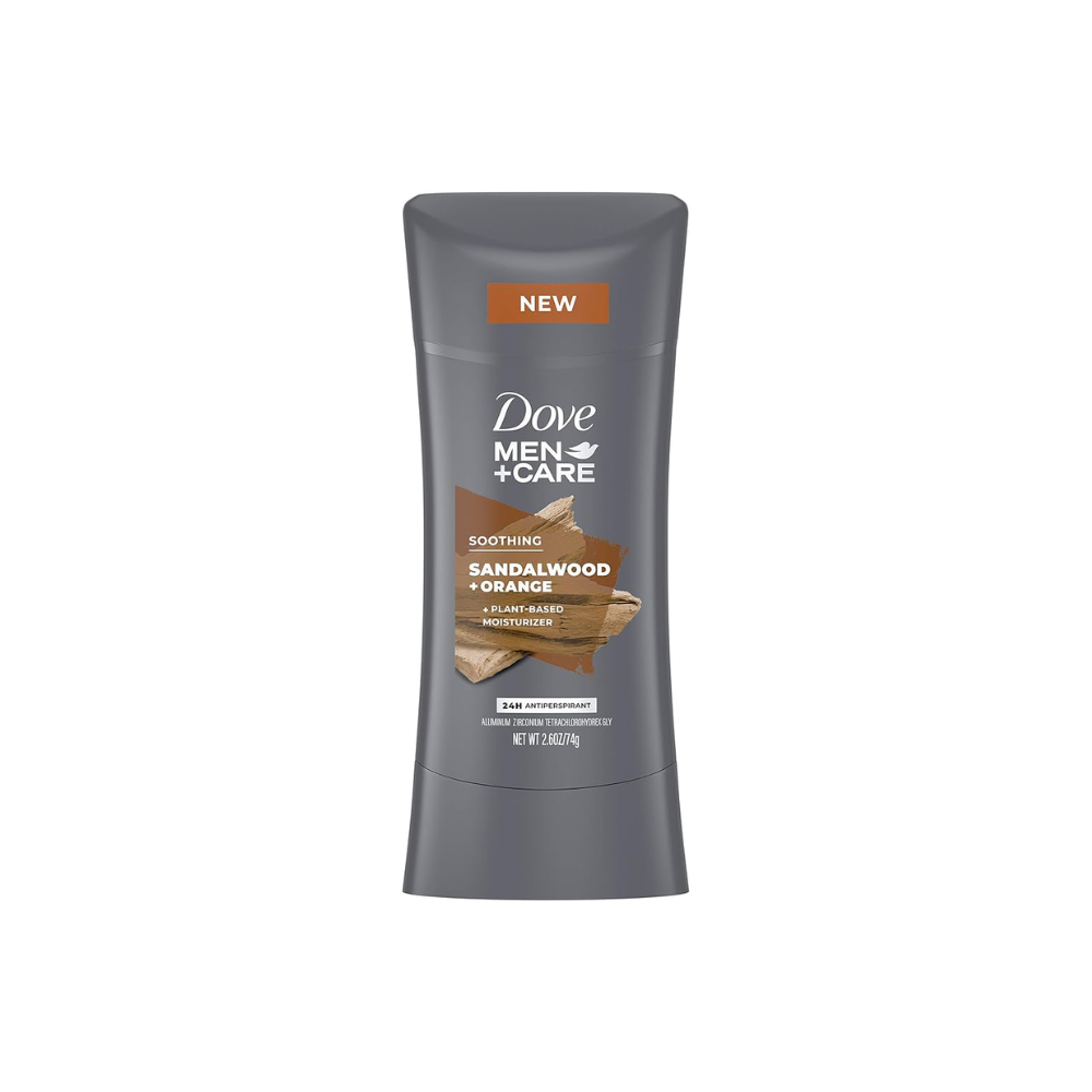 Dove Stick 74ml Men 0% Sandalwood+Orange