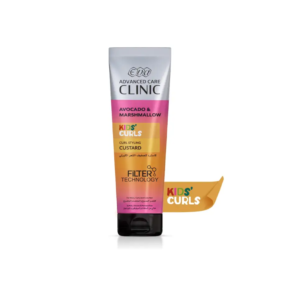 Eva Clinic Kids Avocado&Marshmallow Curls Custard 230ml