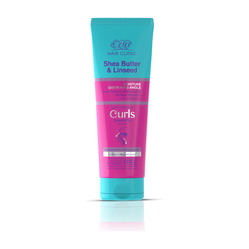 Eva Clinic Shea Butter&Linseed Curls Shampoo 230ml